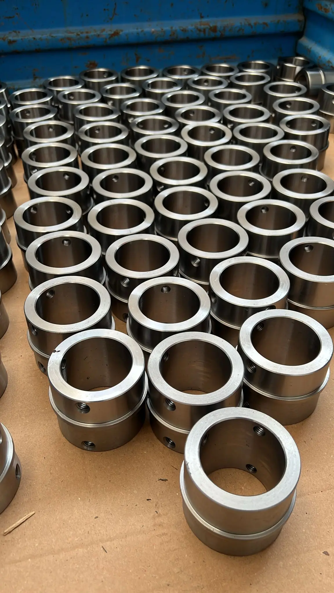 Prodotto finito in acciaio per settore meccanico